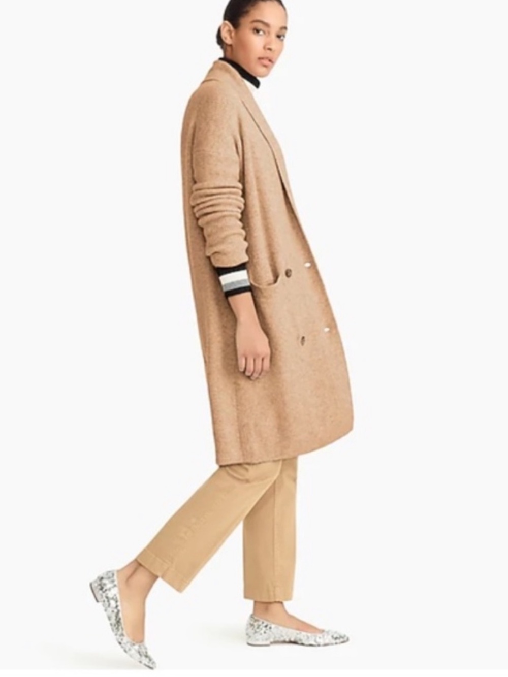 J. Crew Double Breasted Cardigan Sweater M NWT